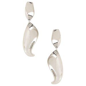 8 Other Reasons Twist Earrings in Silver Womens Jewelry